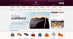 Desktop Screenshot of luxprince.com