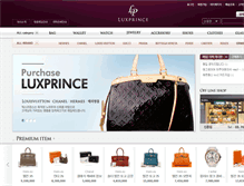 Tablet Screenshot of luxprince.com